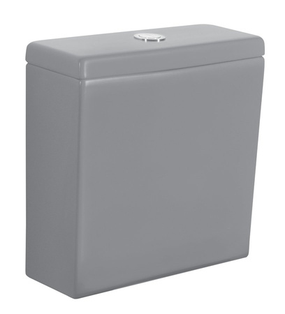 PACO spłuczka do kompaktu WC, szary mat
