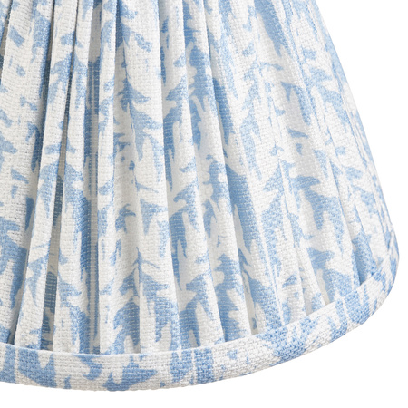 Leaf Shade Shell Bay Blue Fabric 122x85x160mm