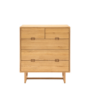 Craft 5 Drawer Chest Natural 950x450x1060mm