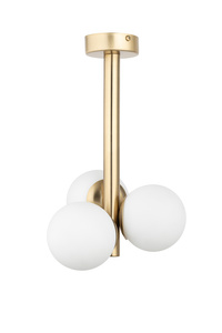 PERLA LUX 3 plafon biały