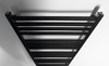 METRO grzejnik łazienkowy 600x1510 mm, czarny mat