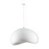 Lampa wisząca STONE 80 cm - biała