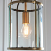 Lambeth Pendant Light Antique Brass