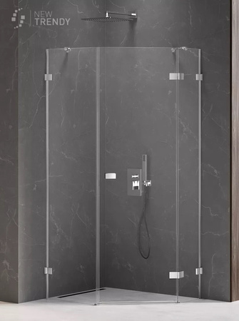 KABINA AVEXA PIĘCIOKĄTNA L 100x80x200 CZYSTE 6mm ACTIVE SHIELD