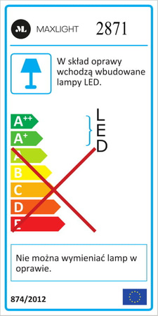PREZZIO ROUND 2871 lampa wisząca