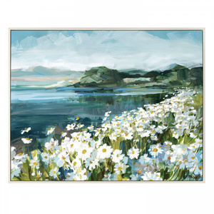 Wild Daisy Bay Framed Canvas 715x30x915mm