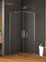 KABINA SMART PROSTOKĄTNA  80x80x200 CZYSTE 8mm ACTIVE SHIELD