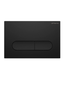 Przycisk toaletowy prostokątny czarny mat YOSEMITE MATTE BLACK UP004-U18