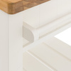 Eton Butchers Block White 660x500x900mm