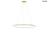 MOOSEE lampa wisząca RING SLIM 80 złota