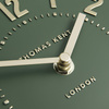 Mulberry Mantel Clock Olive Green 6in