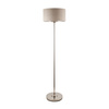 Highclere Floor Lamp Brushed Chrome