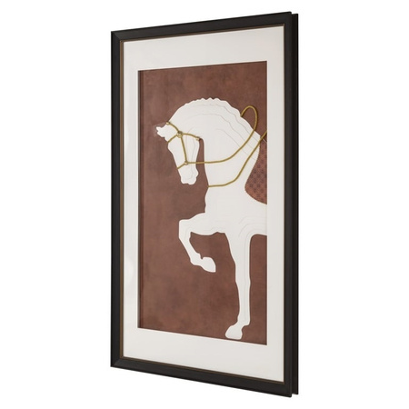 RICHMOND obraz BLAZER 120,5x80,5 cm       brązowy