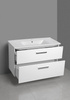VEGA szafka umywalkowa 97x60x43,6cm, 2 szuflady, biała