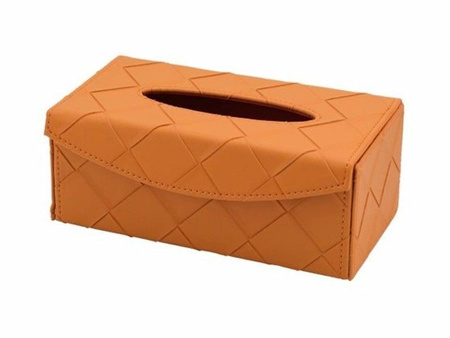 RICHMOND pudełko na chusteczki MOLLY      pomarańczowe