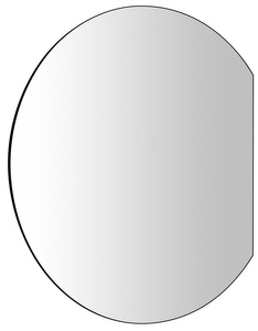 DARA CUT lustro podświetlane LED 20W, ø 100x90cm, folia grzewcza