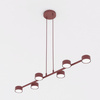MEGARA 6 BURGUNDY