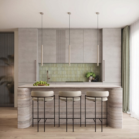 Lampa wisząca ARCHE 2P taupe