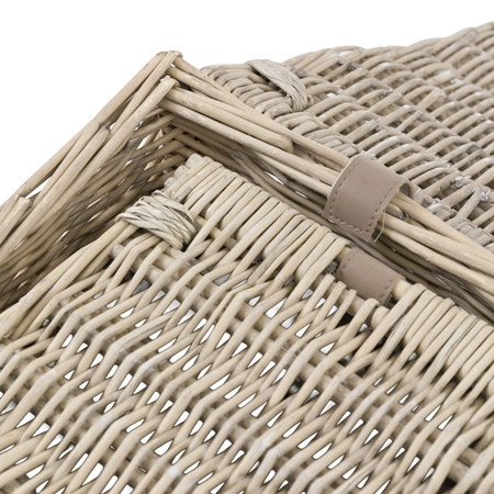 Rivra Lidded Baskets Natural S/2 540x360x220mm
