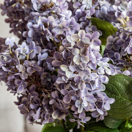 Vintage Cone Hydrangea Floral Stem Violet (12pk)