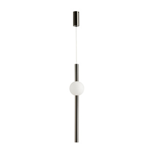 Lampa wisząca O-LINE 63 - LED, 63 cm, czarna