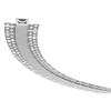 3D BENDING ALUMINIUM PROFILE WITH SILICON TUBE DIFFUSER 2M