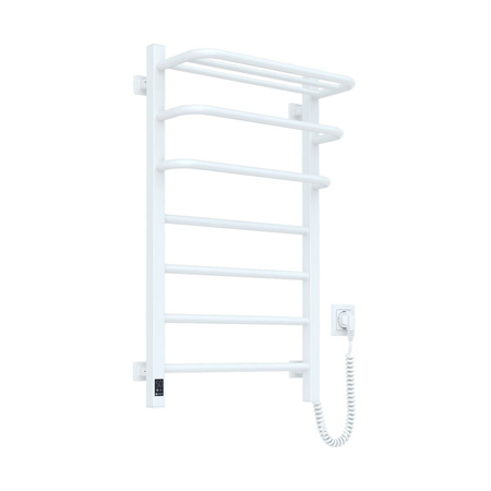Elektryczny grzejnik łazienkowy NAVIN FORTIS 480x800 Sensor • prawy • biały