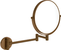 Lusterko kosmetyczne na ruchomym ramieniu - dwustronne