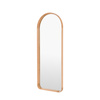 Helsinki Arch Leaner Mirror Oak 600x60x1600mm