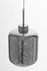 NOWOCZESNA LAMPA WISZĄCA ZWIS CHROMOWANA ALACOSMO W1