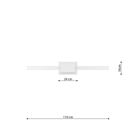 Lampa wisząca RIO 110 złota LED 3000K