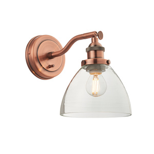 Hansen Wall Light Aged Copper