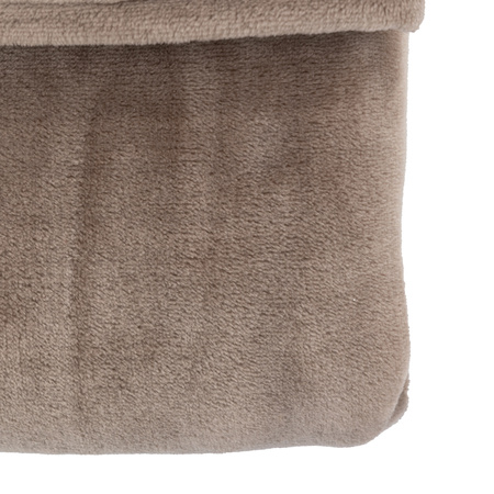 Simply Green Recycled Throw Taupe 2000x2200mm