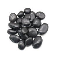 Kamień OTOCZAK 5-8 cm 10 kg polerowany    czarny