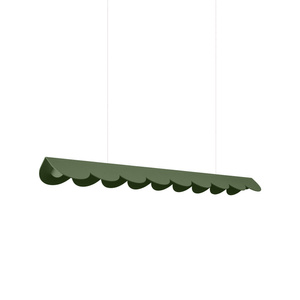 Lampa wisząca BISCUIT 100 zielona oliwka LED 4000K