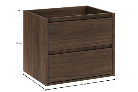 Szafka pod umywalkę 60cm 2 szuflady