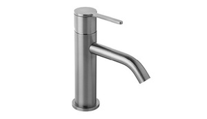 Bateria umywalkowa stojąca (clickclack)-Emmevi Rubinetterie/Filo inox