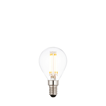 Żarówka LED – ciepła biel, 4W LED E14 ciepła biel, 2700 K, 4,5 × 4,5 × 8 cm