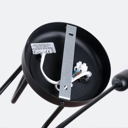 Żyrandol LOOP 2 czarny