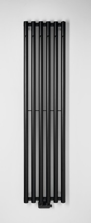 PILON grzejnik łazienkowy 270x1800mm, 4 wieszaki, czarny mat