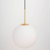 NOWOCZESNA LAMPA WISZĄCA ZŁOTA FREDICA D30