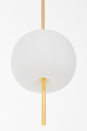 NOWOCZESNA LAMPA WISZĄCA ZŁOTA ALPINA D20