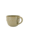 Organic Beaded Mug Olive (4pk) 145x110x80mm