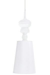 Lampa wisząca QUEEN 18 biała