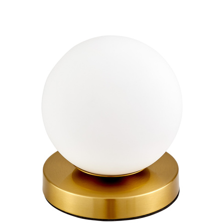 NOWOCZESNA LAMPA BIURKOWA MOSIĘŻNA FREDICA W1