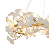 Lampa wisząca BOTANIKA 100 cm - złota, G9, regulowana, designerska