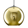 Lampa wisząca MIRROR GLOW - M złota 30 cm