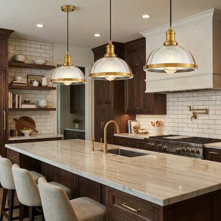 LAMPA WISZĄCA LOFT MOSIĘŻNA BRICO