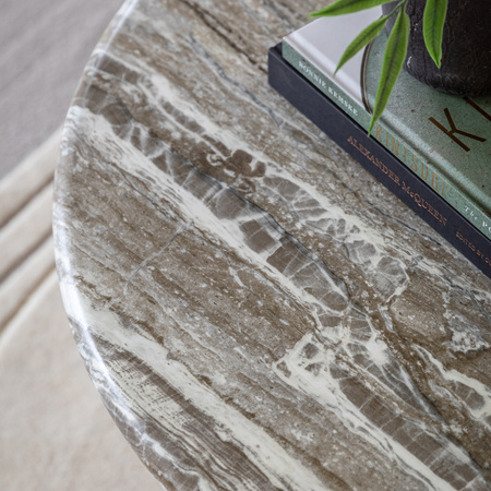 Lusso Round Coffee Table 800x800x450mm