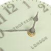 Arabic Mantel Clock Pearl Green 6in